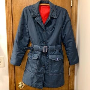 Vintage Northlander trench coat with belt, fits like a small